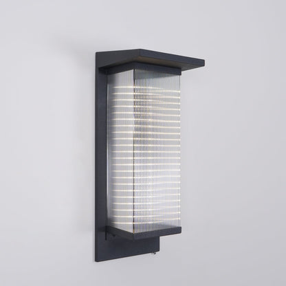 Oleron Box Outdoor Solar Wall-mounted lamp Wall Lamp