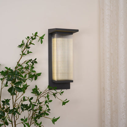 Oleron Box Outdoor Solar Wall-mounted lamp Wall Lamp