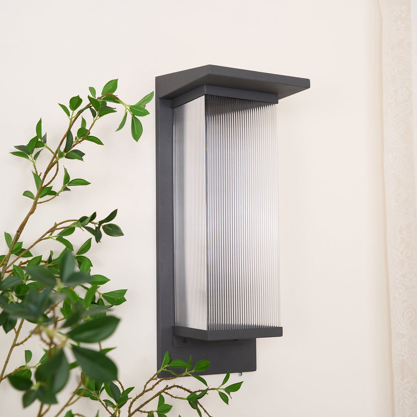 Oleron Box Outdoor Solar Wall-mounted lamp Wall Lamp