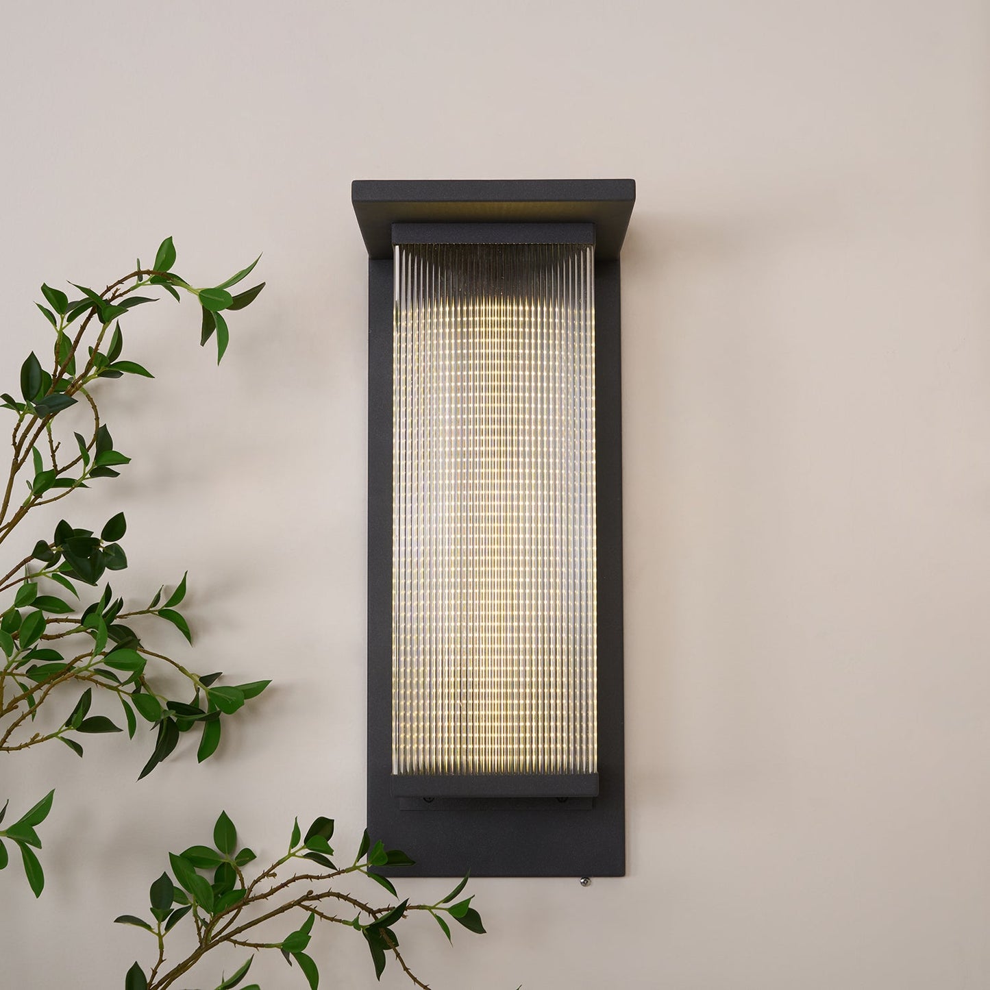 Oleron Box Outdoor Solar Wall-mounted lamp Wall Lamp