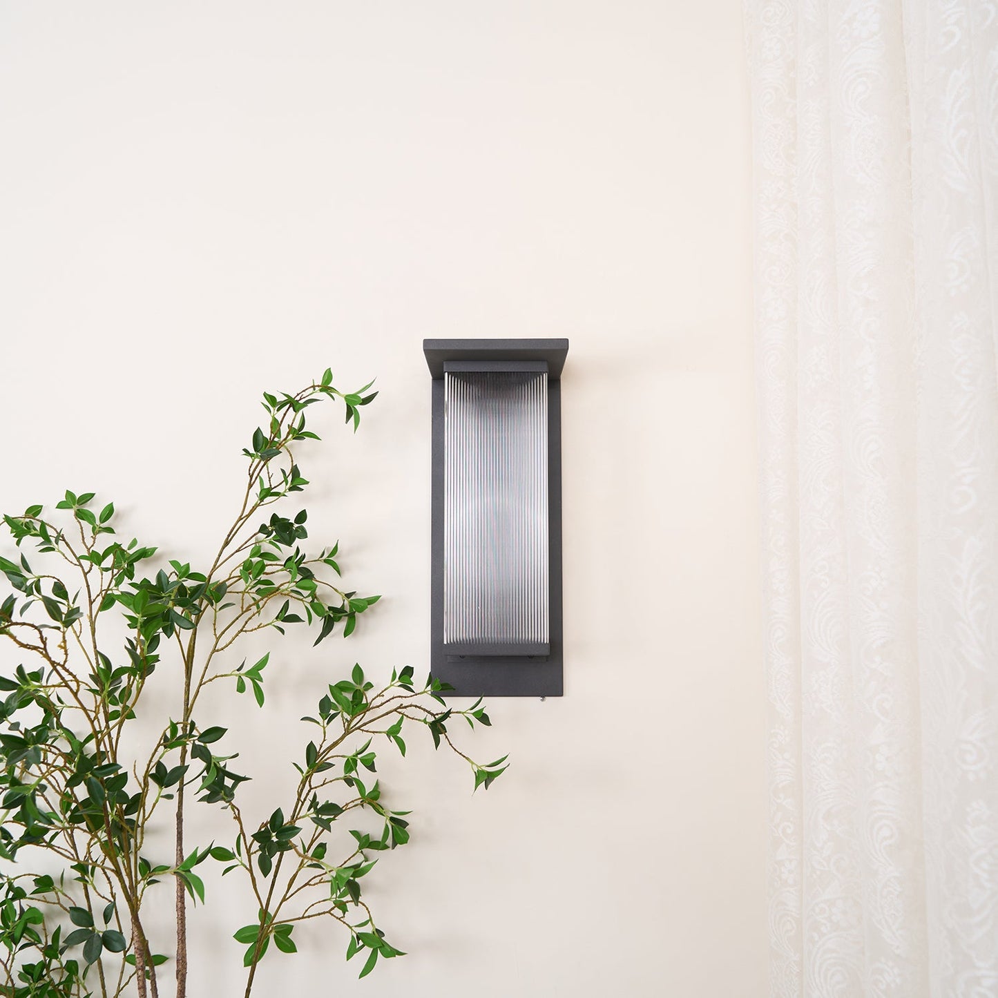 Oleron Box Outdoor Solar Wall-mounted lamp Wall Lamp