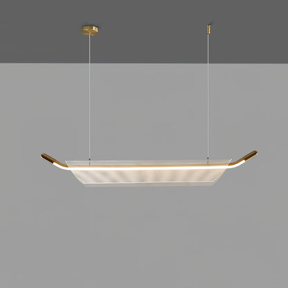 One Word Acrylic Hanging light Pendant Light