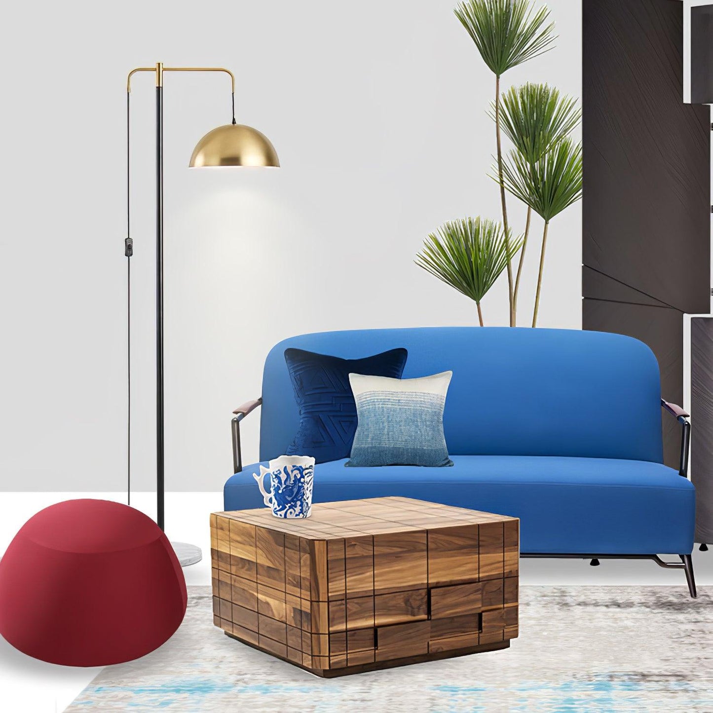 Otto Tall Lamp Floor Lamp