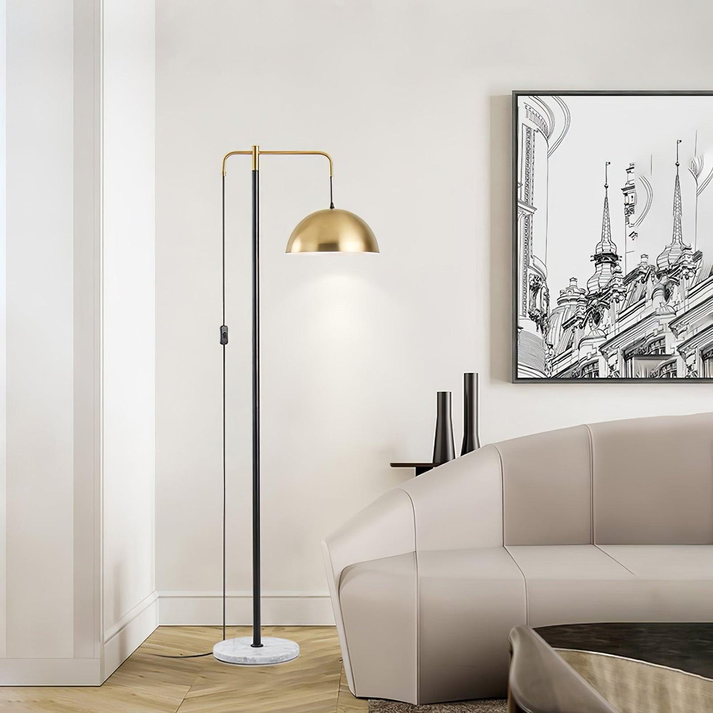 Otto Tall Lamp Floor Lamp