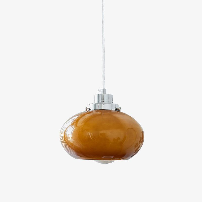 Oval Persimmon Drop light Pendant Light