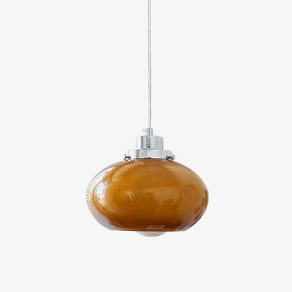 Oval Persimmon Drop light Pendant Light