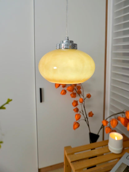 Oval Persimmon Drop light Pendant Light
