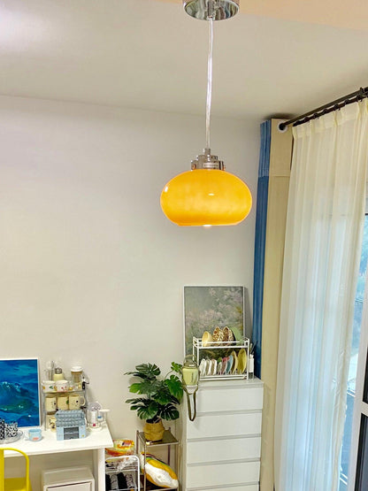 Oval Persimmon Drop light Pendant Light