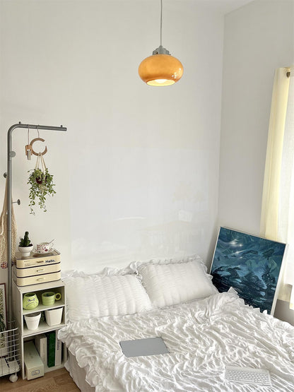 Oval Persimmon Drop light Pendant Light