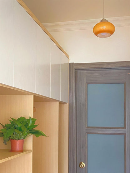 Oval Persimmon Drop light Pendant Light