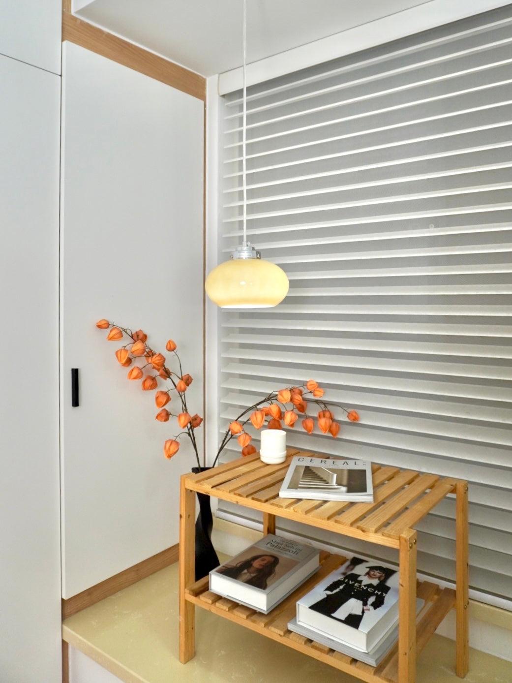 Oval Persimmon Drop light Pendant Light