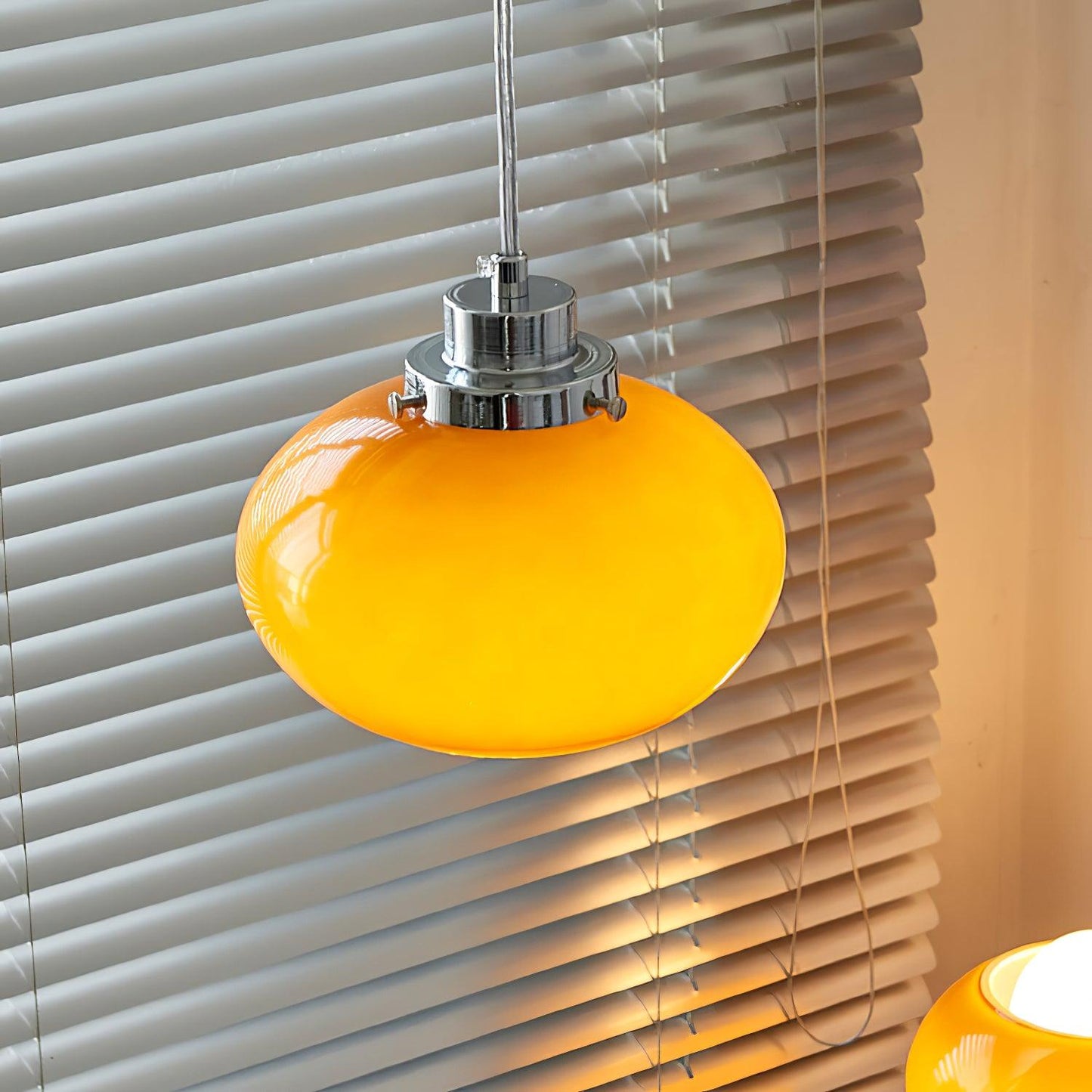 Oval Persimmon Drop light Pendant Light