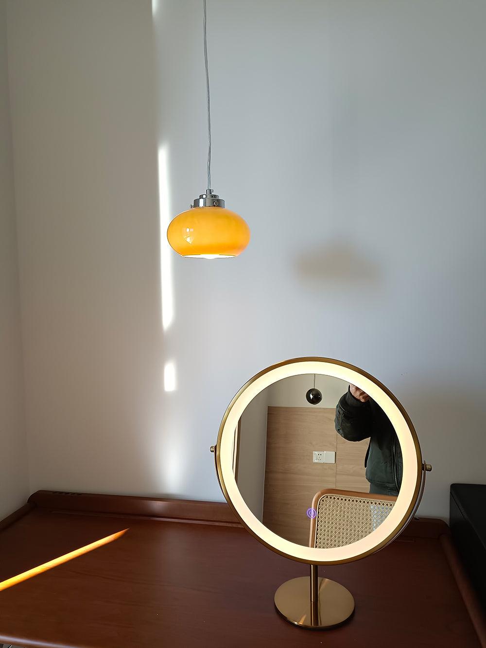 Oval Persimmon Drop light Pendant Light