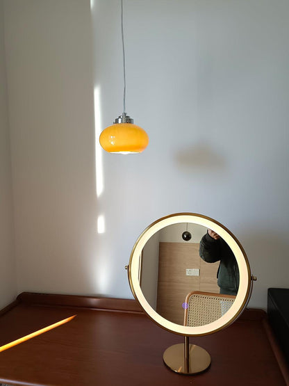 Oval Persimmon Drop light Pendant Light
