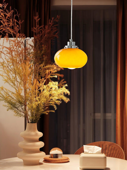 Oval Persimmon Drop light Pendant Light