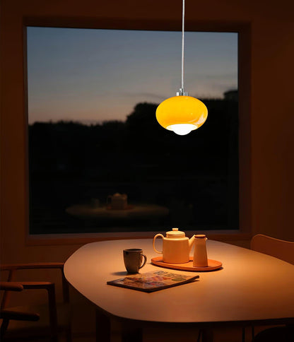 Oval Persimmon Drop light Pendant Light