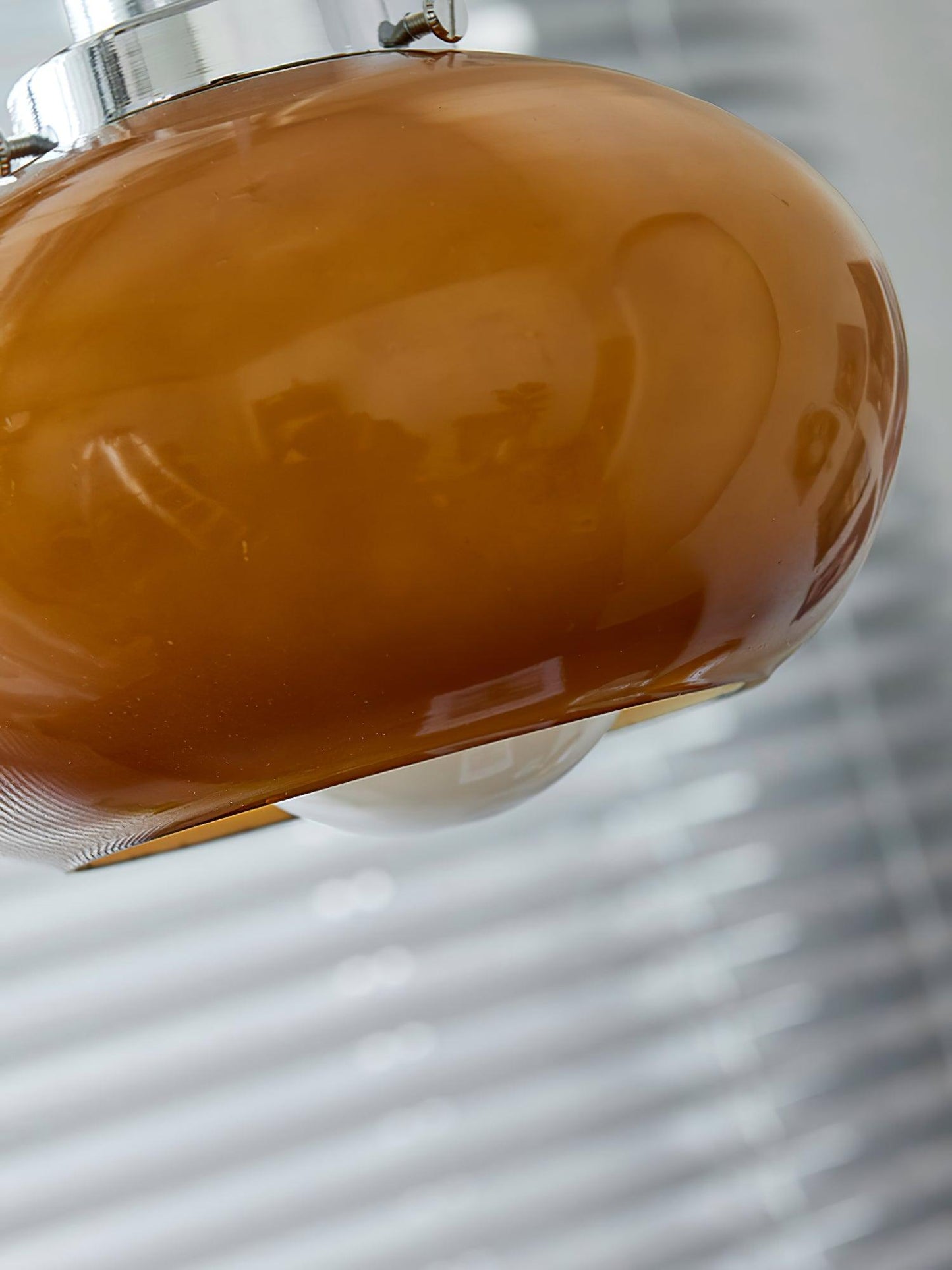 Oval Persimmon Drop light Pendant Light