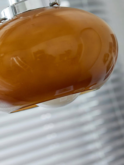 Oval Persimmon Drop light Pendant Light