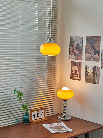 Oval Persimmon Drop light Pendant Light