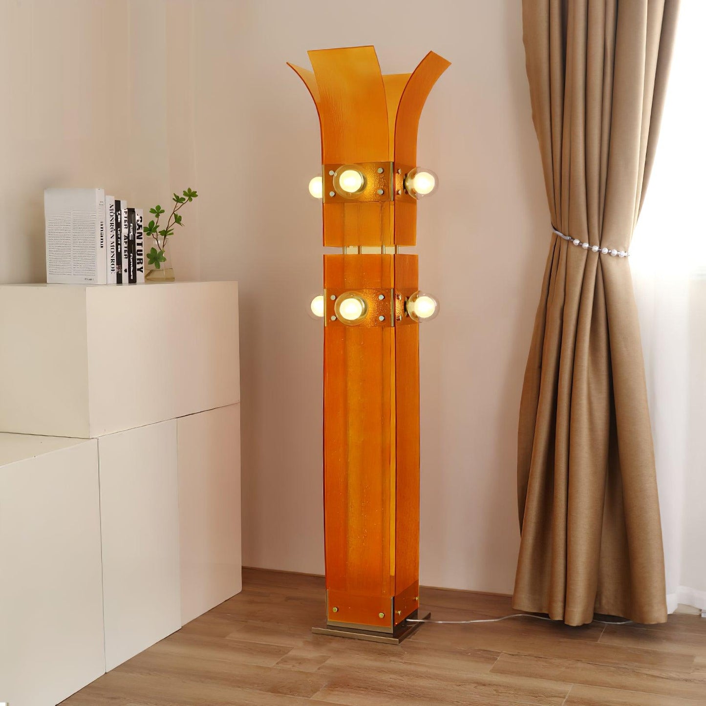 Palm Tree Torchiere Lamp Floor Lamp