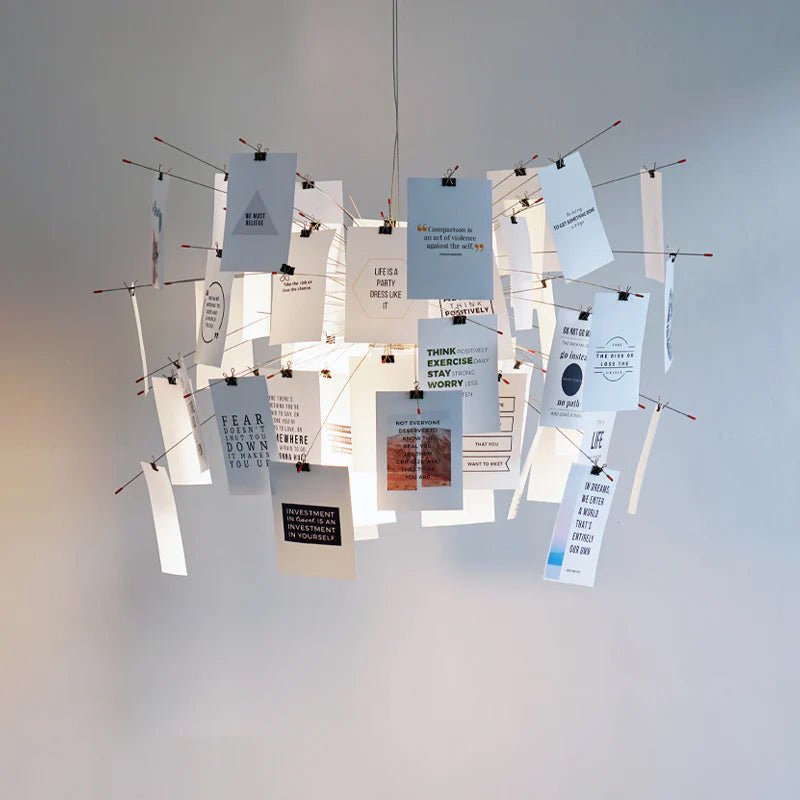 Paper Electrolier Chandelier
