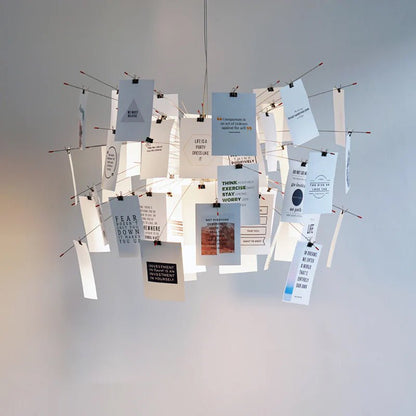 Paper Electrolier Chandelier