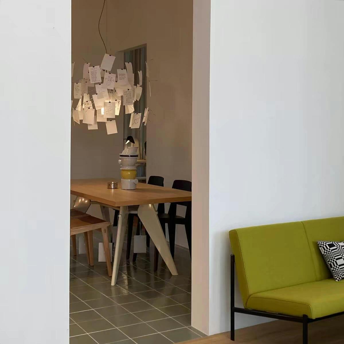 Paper Electrolier Chandelier