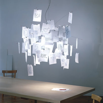 Paper Electrolier Chandelier