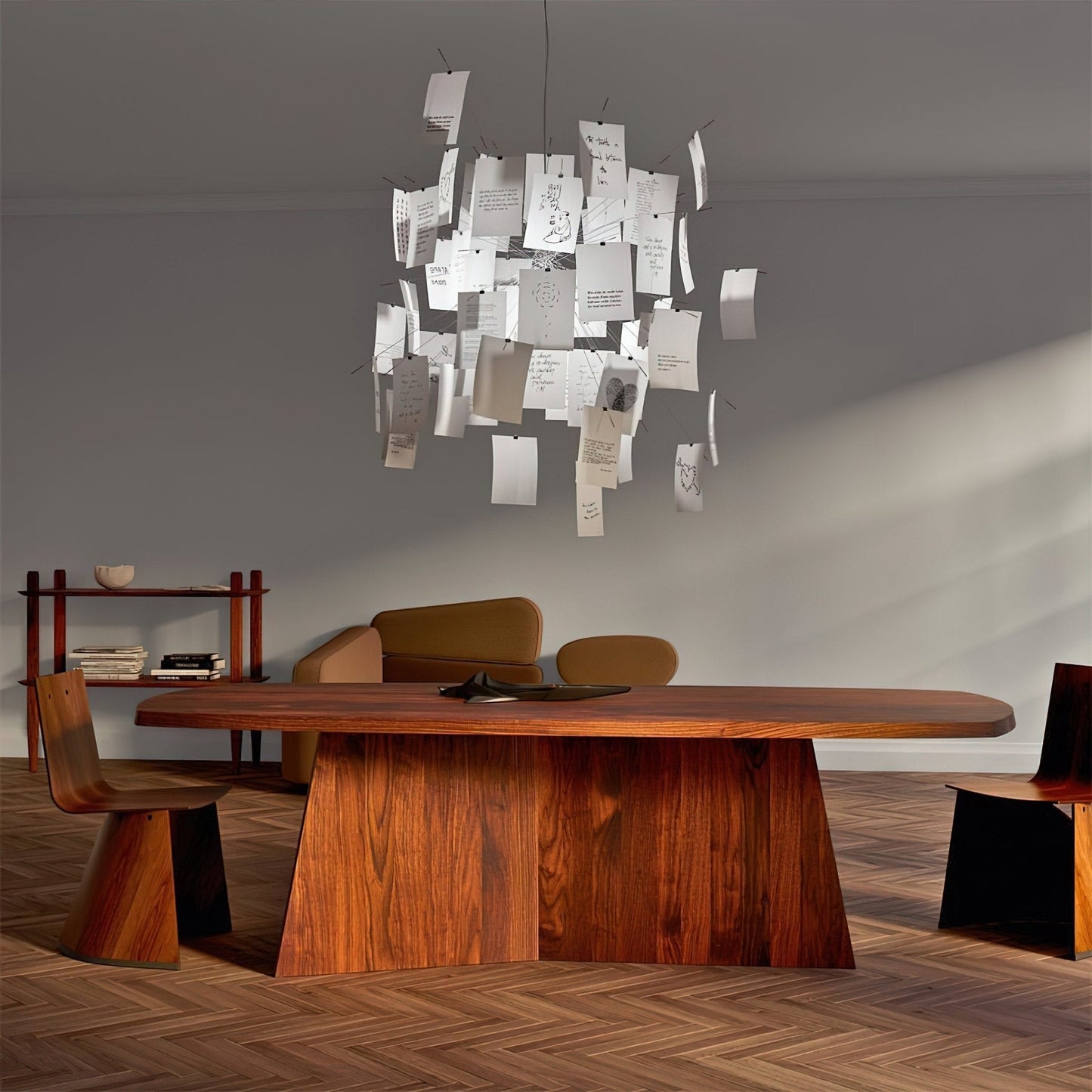 Paper Electrolier Chandelier
