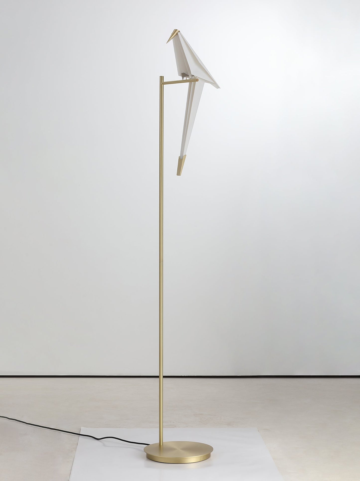 Paper Crane Bird Torchiere Lamp Floor Lamp