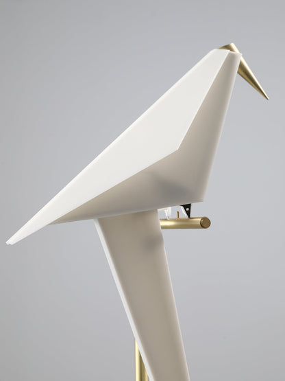 Paper Crane Bird Torchiere Lamp Floor Lamp