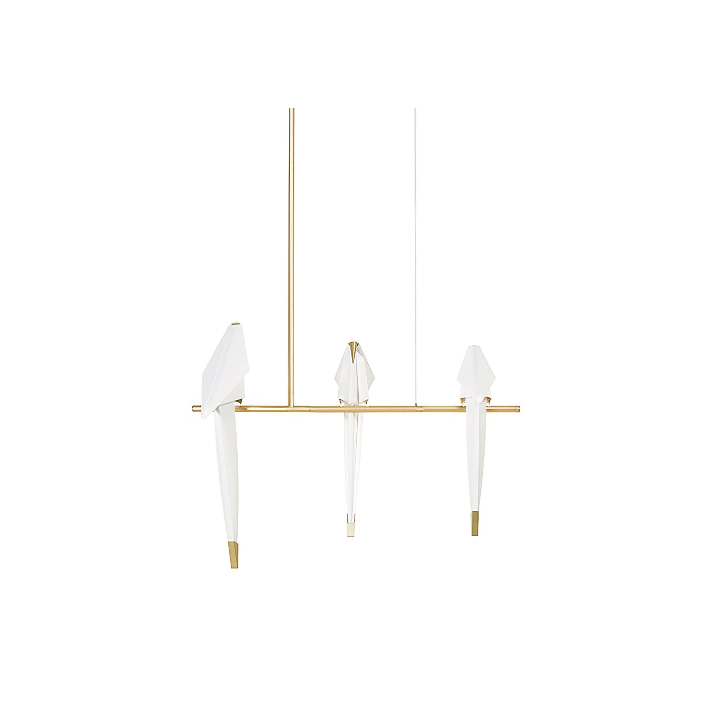 Paper Crane Bird LED Pendant light Chandelier