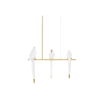 Paper Crane Bird LED Pendant light Chandelier