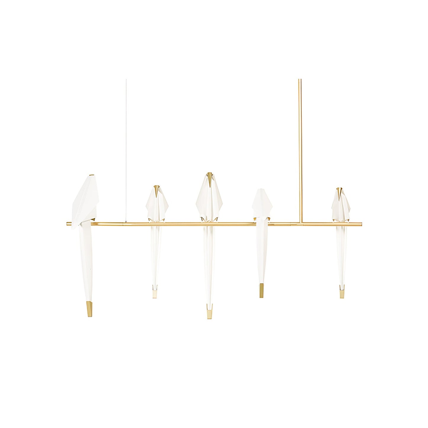 Paper Crane Bird LED Pendant light Chandelier
