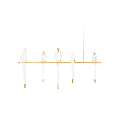 Paper Crane Bird LED Pendant light Chandelier
