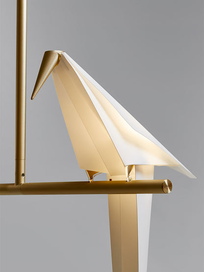 Paper Crane Bird LED Pendant light Chandelier