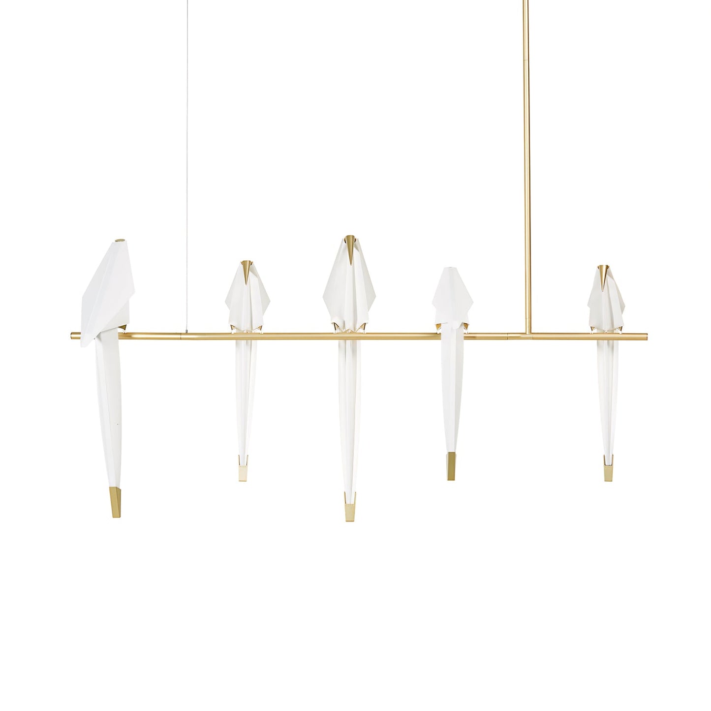 Paper Crane Bird LED Pendant light Chandelier