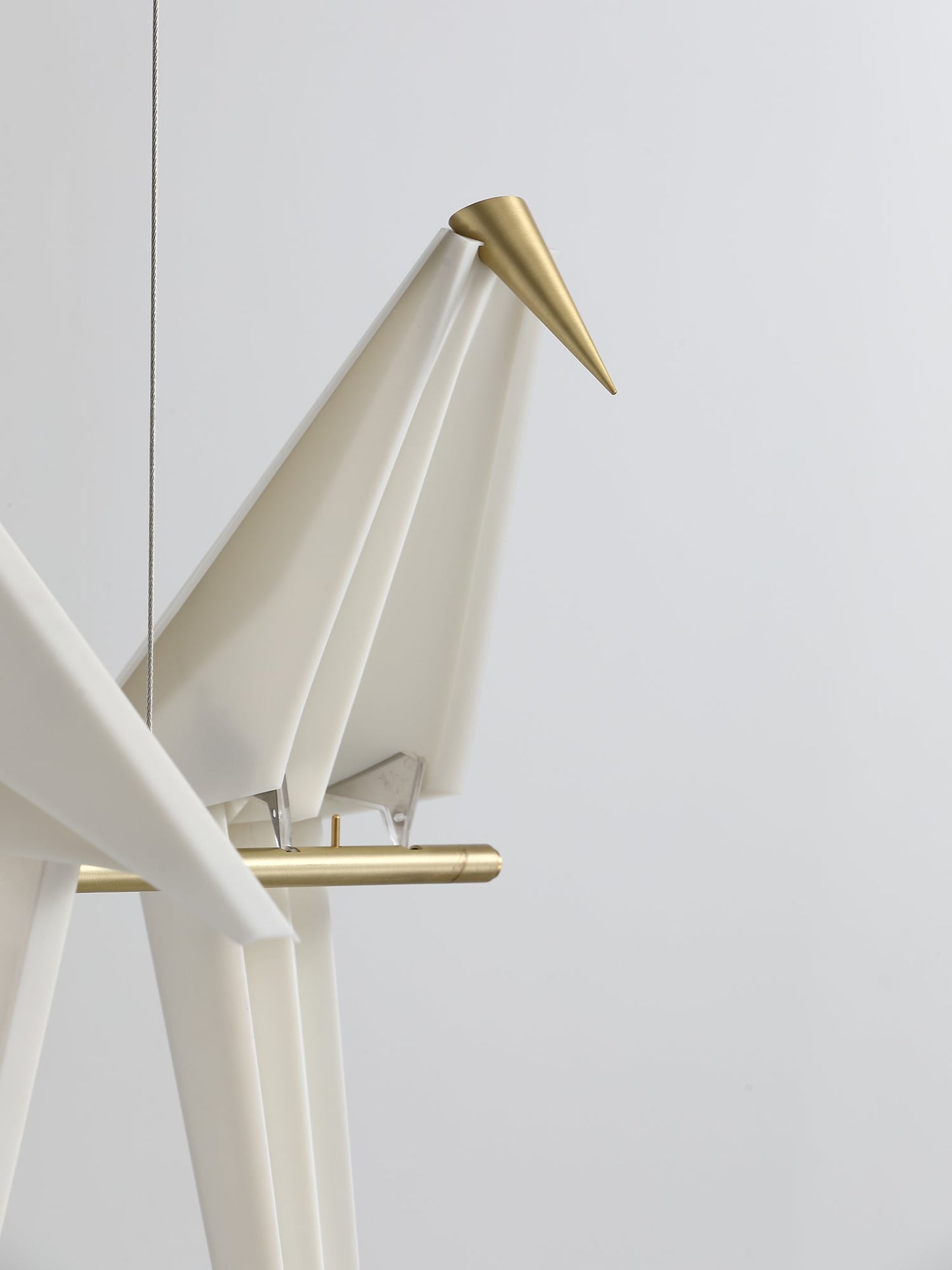 Paper Crane Bird LED Pendant light Chandelier