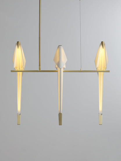 Paper Crane Bird LED Pendant light Chandelier