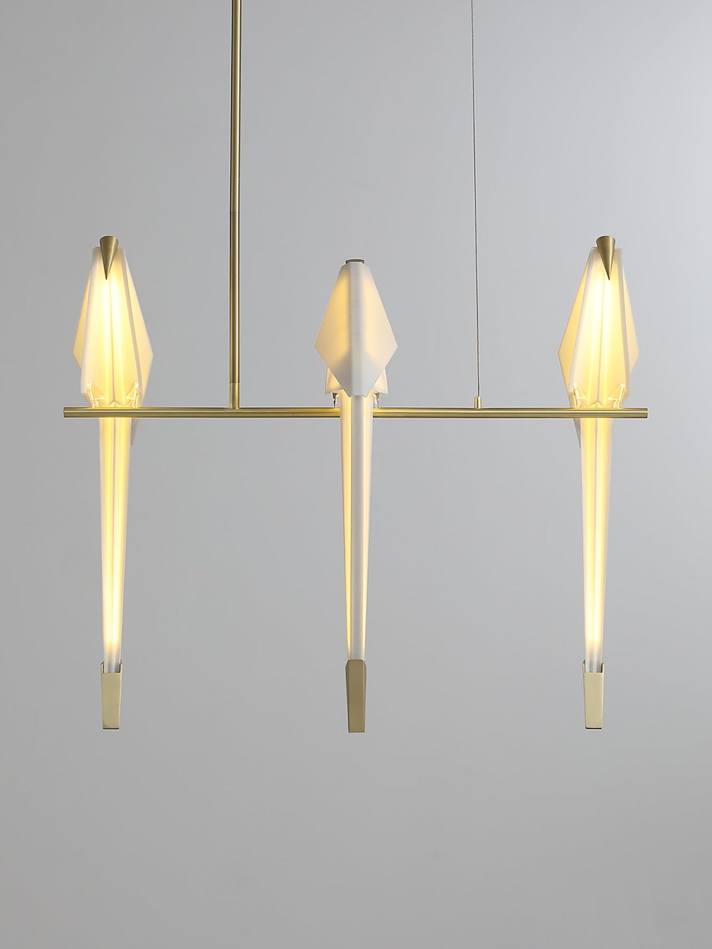 Paper Crane Bird LED Pendant light Chandelier