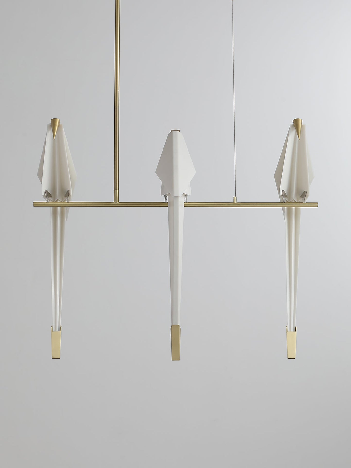 Paper Crane Bird LED Pendant light Chandelier