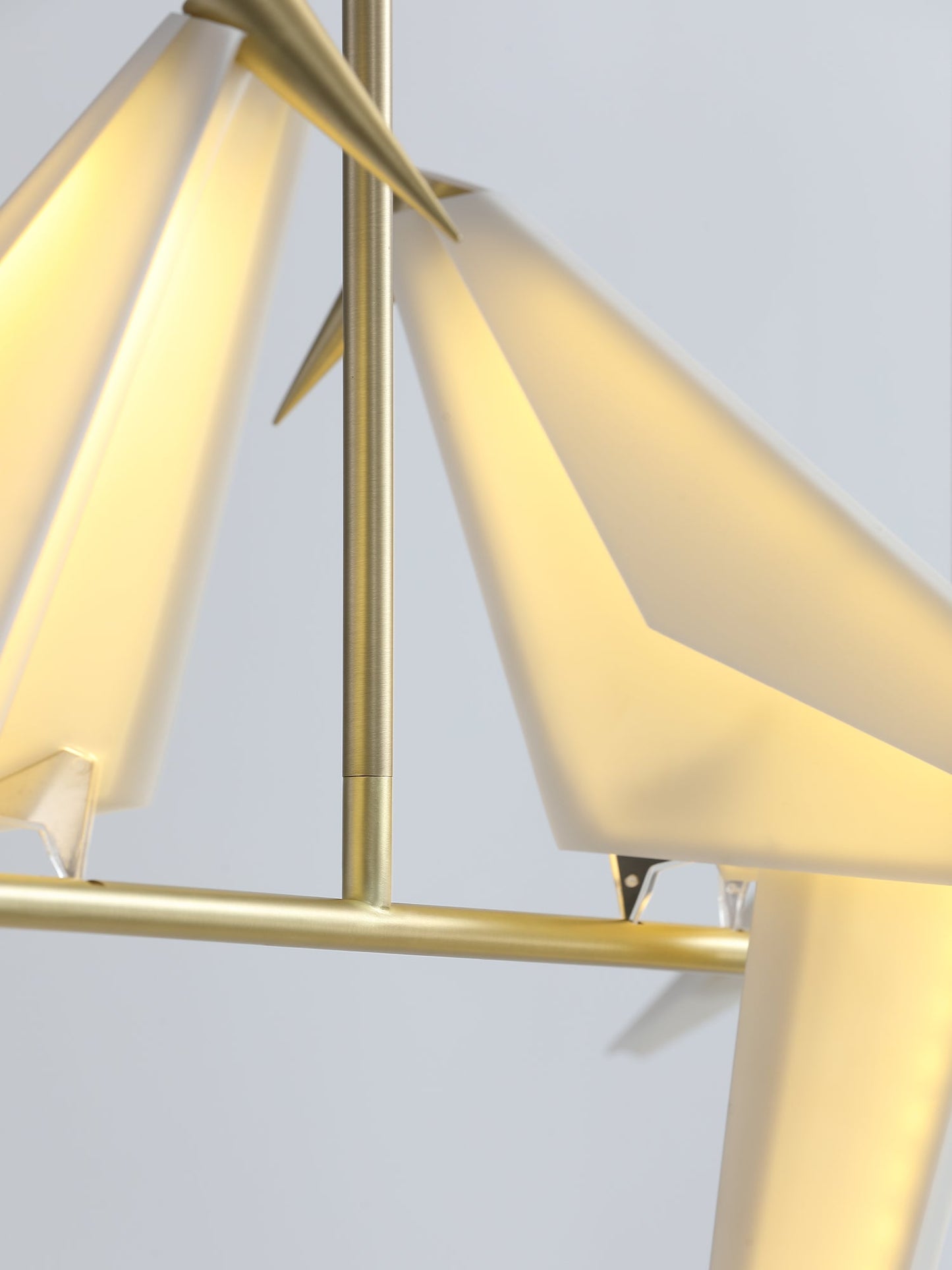 Paper Crane Bird LED Pendant light Chandelier