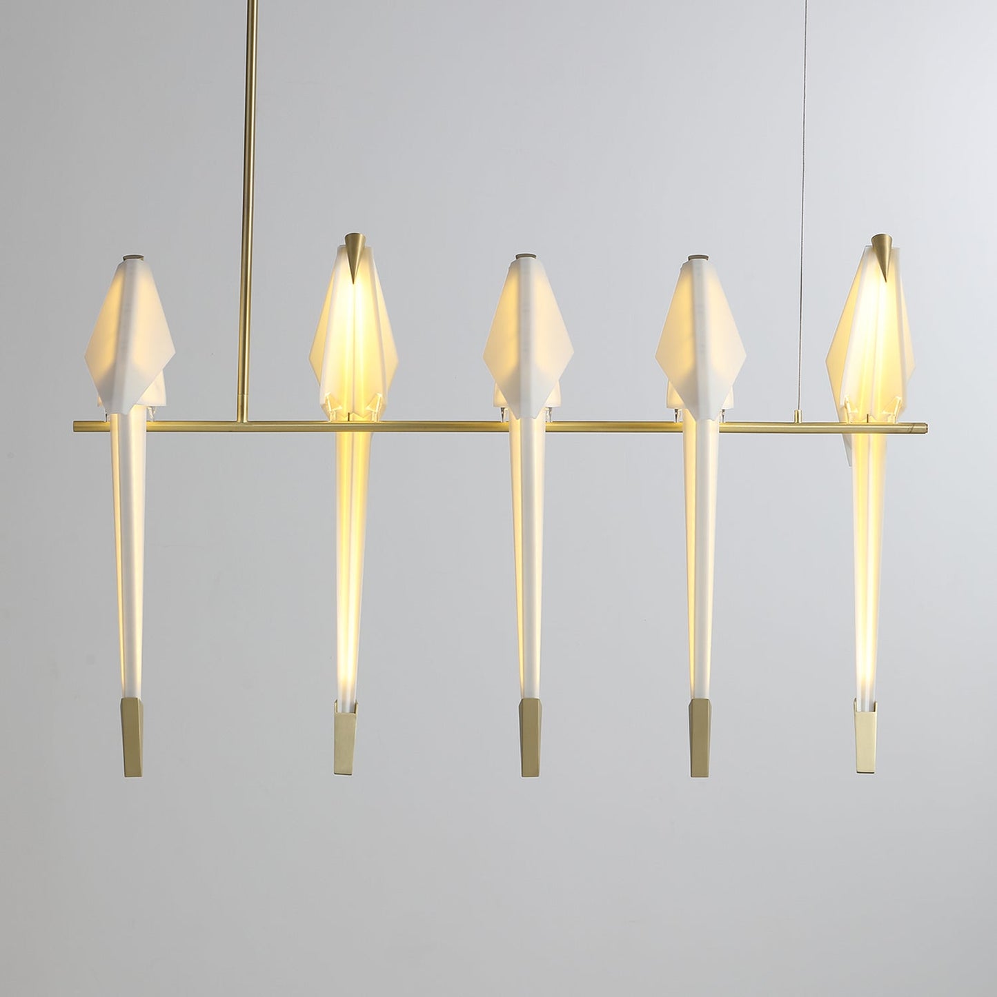 Paper Crane Bird LED Pendant light Chandelier