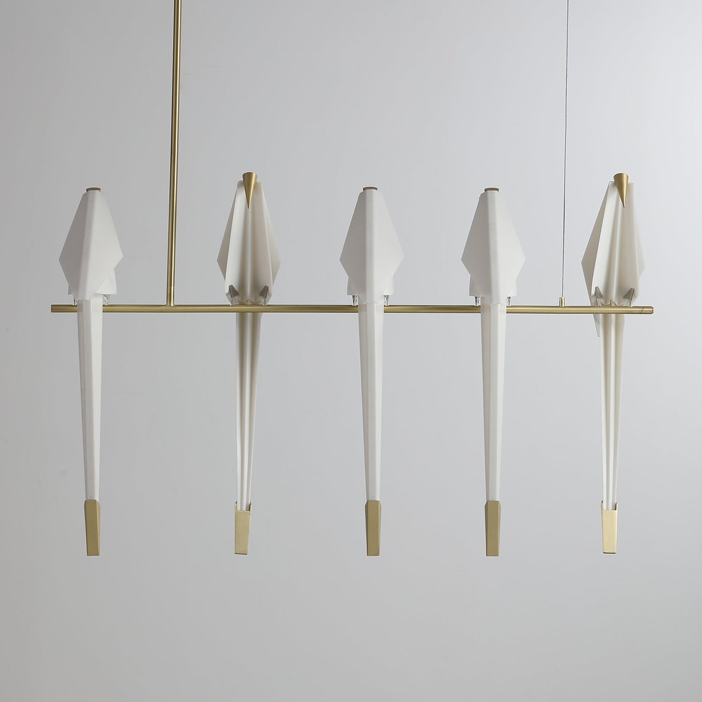 Paper Crane Bird LED Pendant light Chandelier