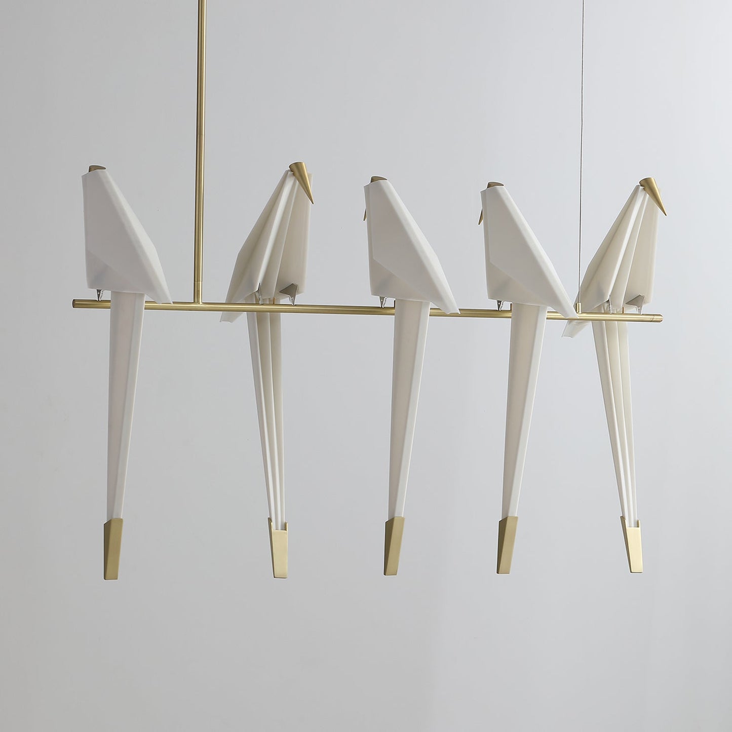 Paper Crane Bird LED Pendant light Chandelier