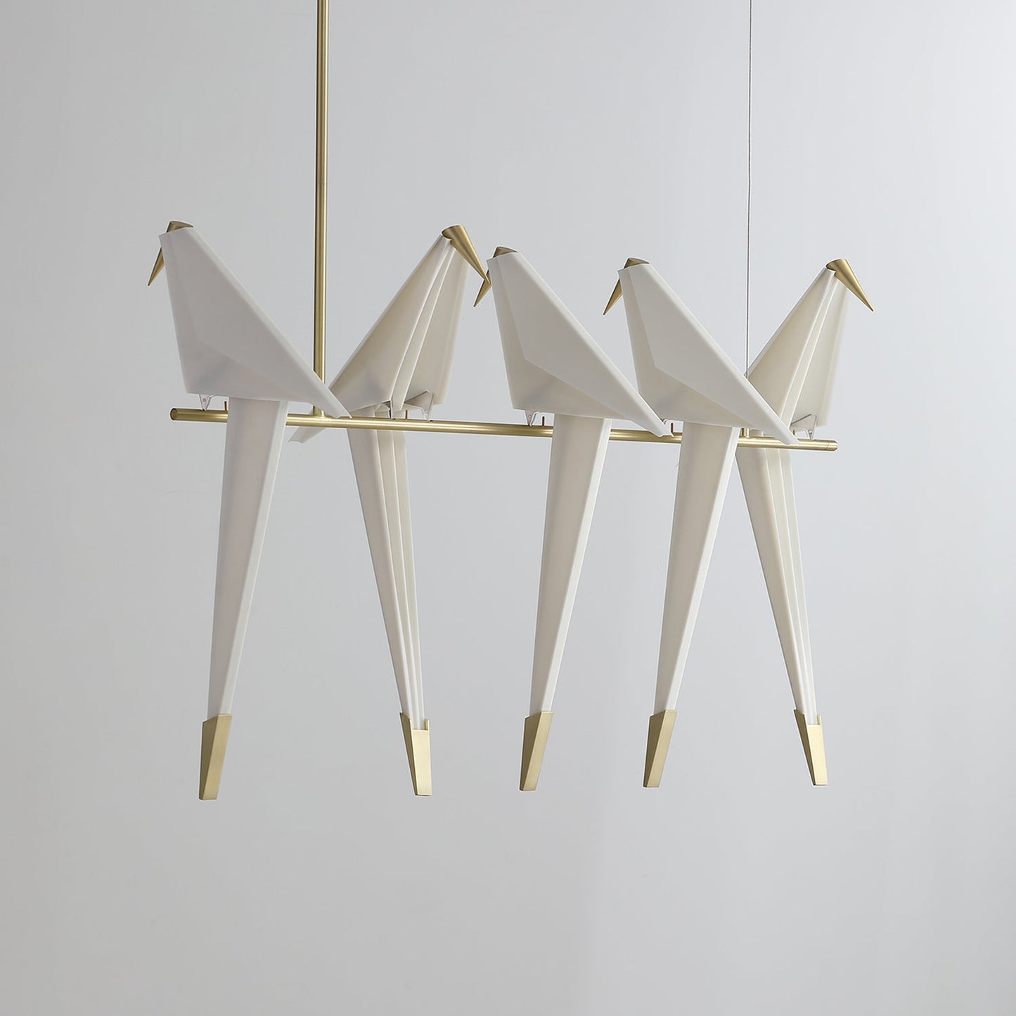 Paper Crane Bird LED Pendant light Chandelier