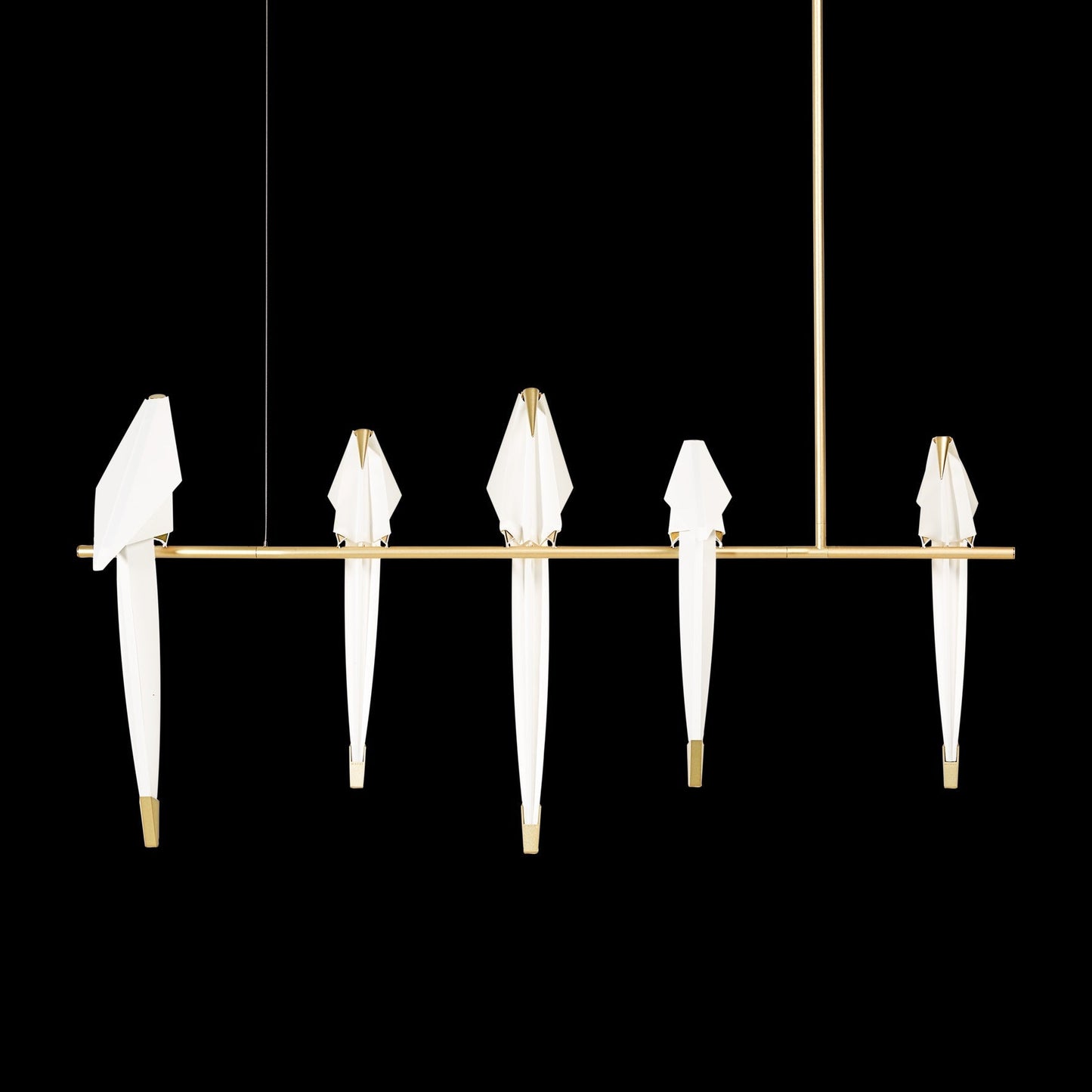 Paper Crane Bird LED Pendant light Chandelier