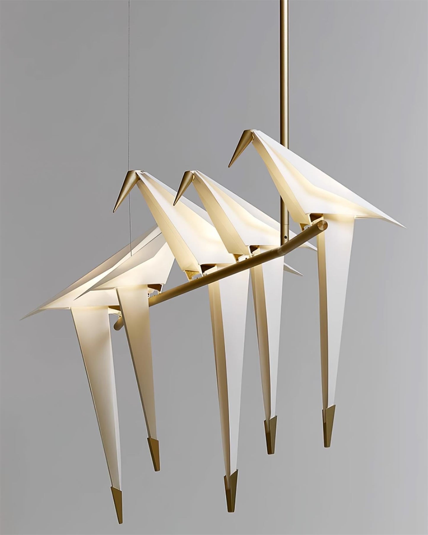 Paper Crane Bird LED Pendant light Chandelier