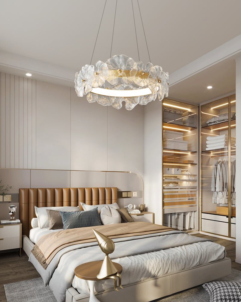Petal Halo Pendant light Chandelier