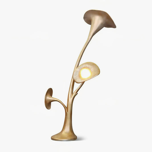 Petunia Sculpture Torchiere Lamp Floor Lamp